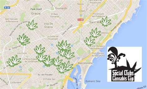 Weed map barcelone